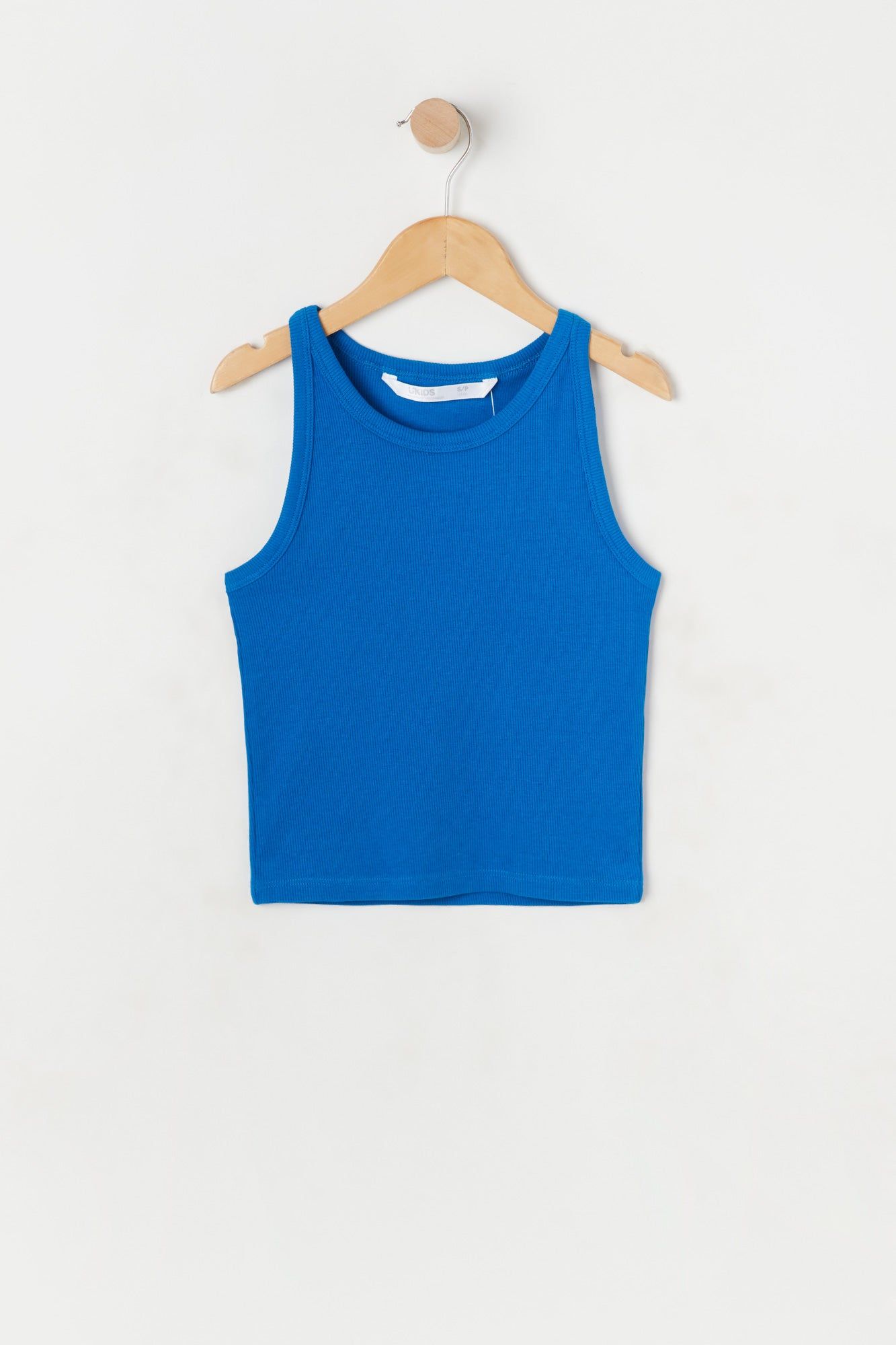 Girls Ribbed High Neck Cami sold by Urban Planet