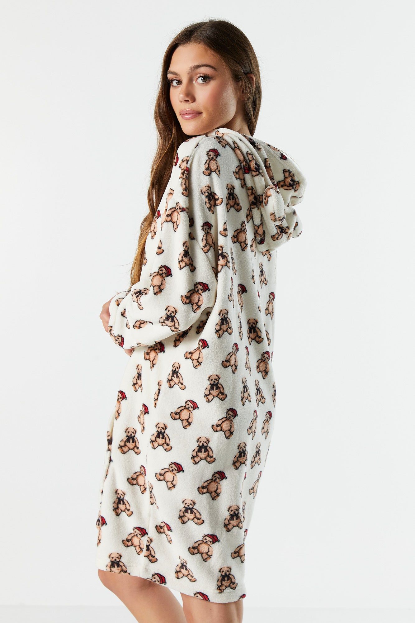 Haut surdimensionné à imprimé Ours de Noël sold by Urban Planet product image thumbnail 2