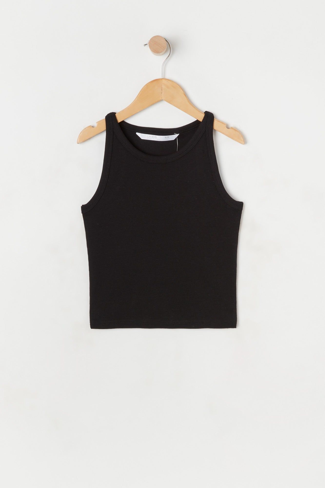 Girls Ribbed High Neck Cami sold by Urban Planet product image thumbnail 3