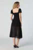 Robe midi à bustier en filet avec fente sold by Urban Planet