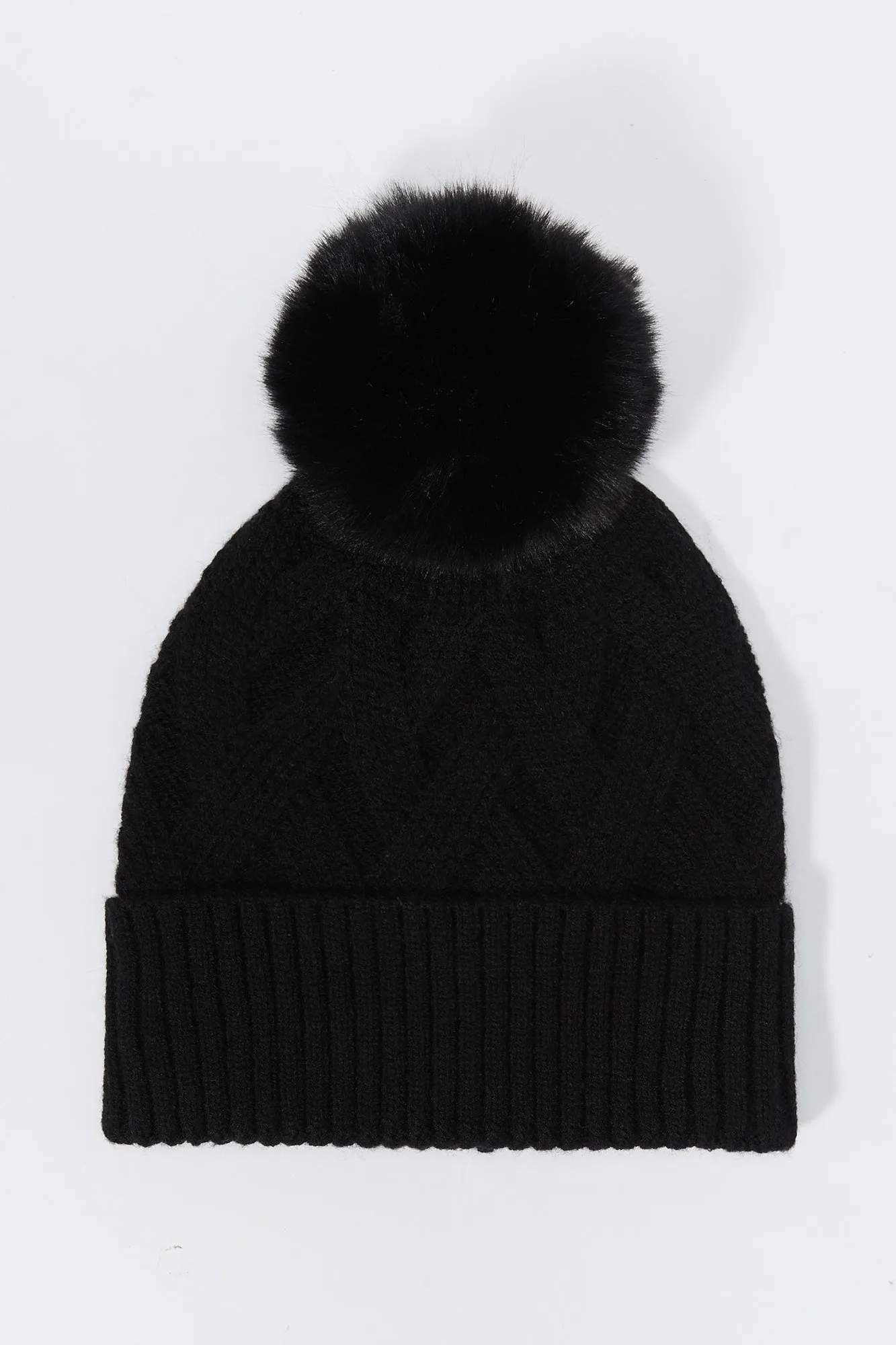 Cable Knit Beanie sold by Urban Planet product image thumbnail 2