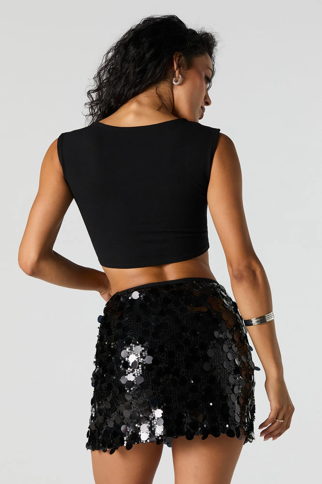 Minijupe à paillettes sold by Urban Planet product image thumbnail 2