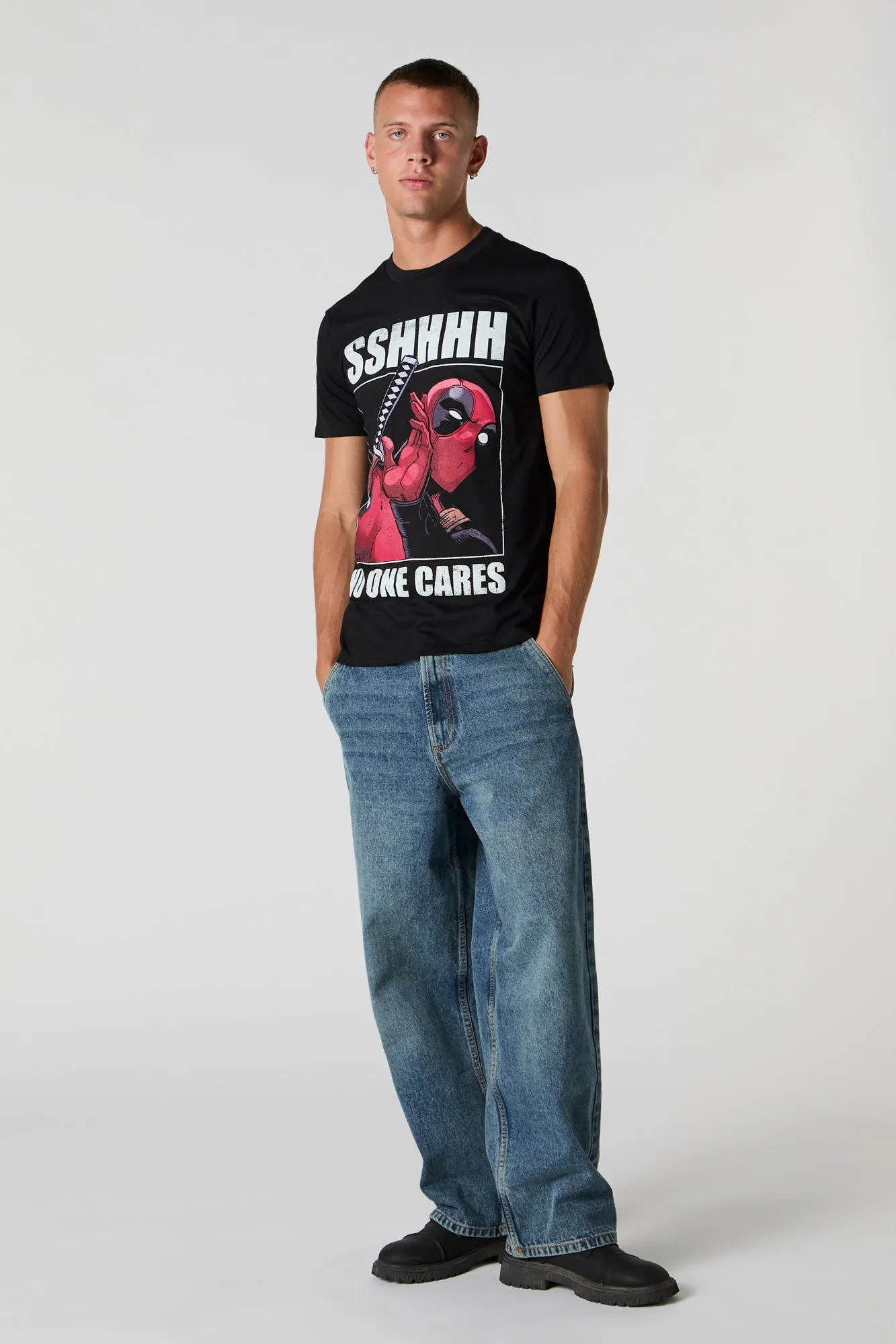Deadpool Graphic T-Shirt sold by Urban Planet product image thumbnail 2