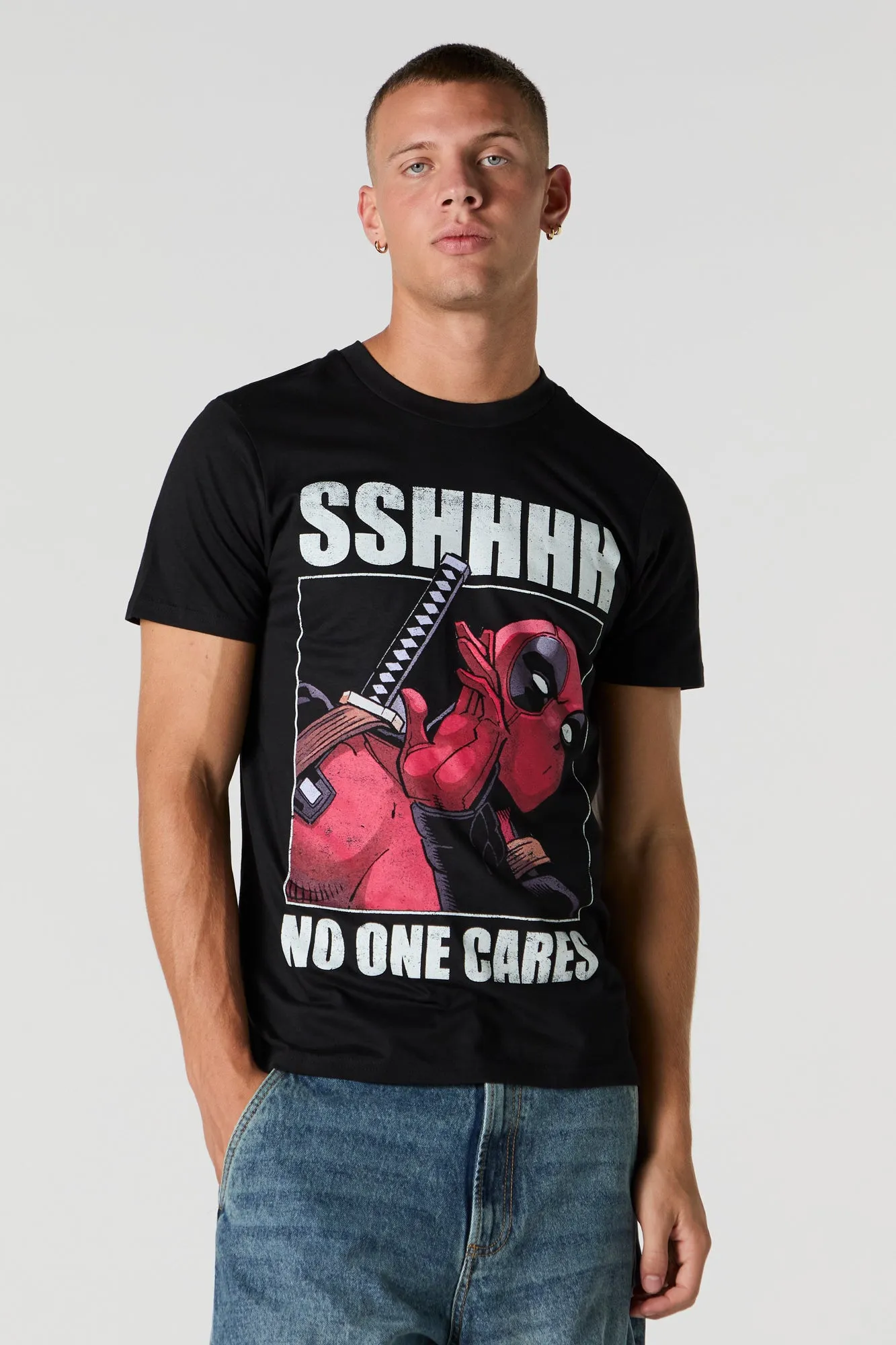 Deadpool Graphic T-Shirt sold by Urban Planet