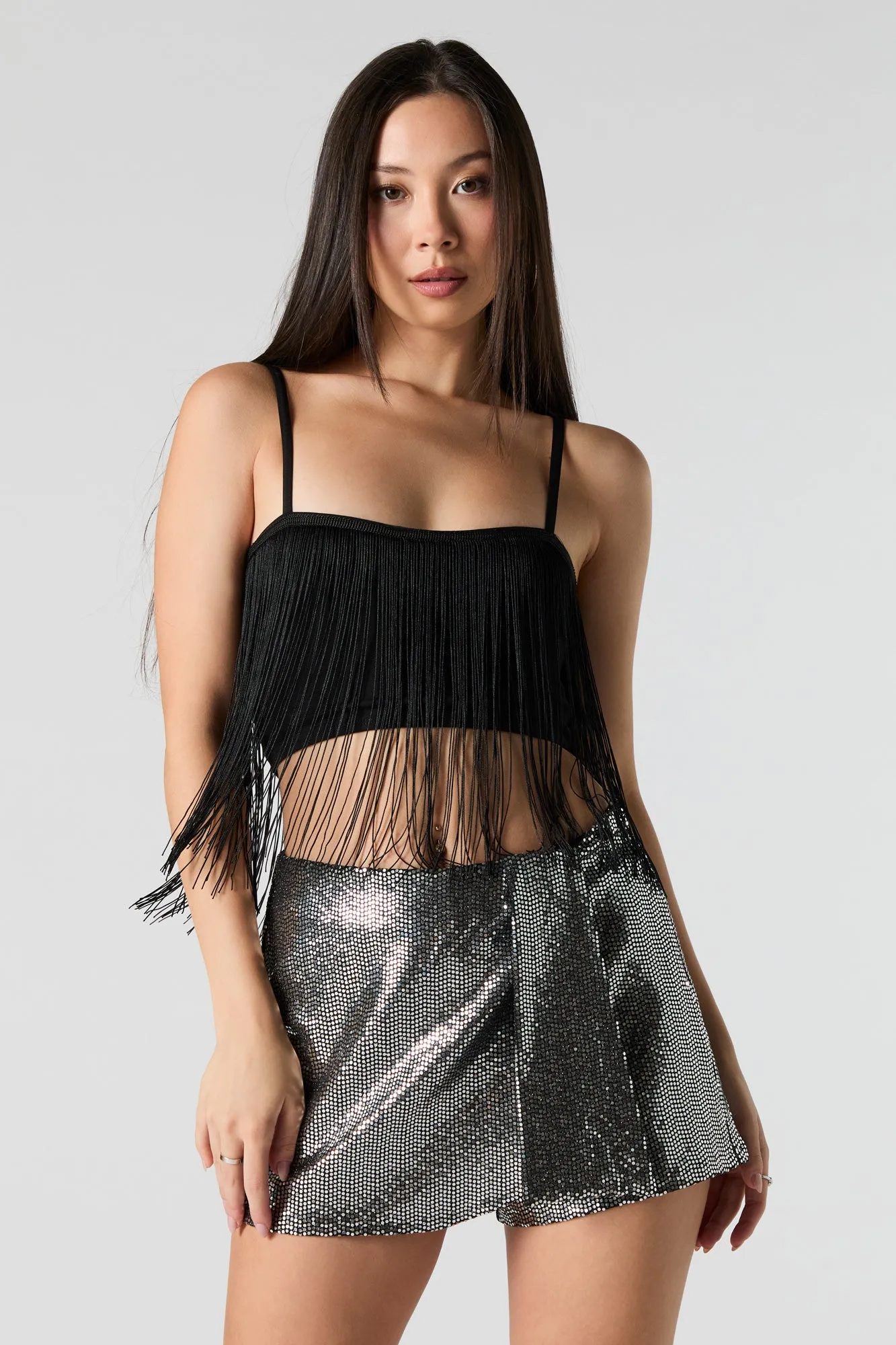 Sequin Mini Skort sold by Urban Planet product image thumbnail 4