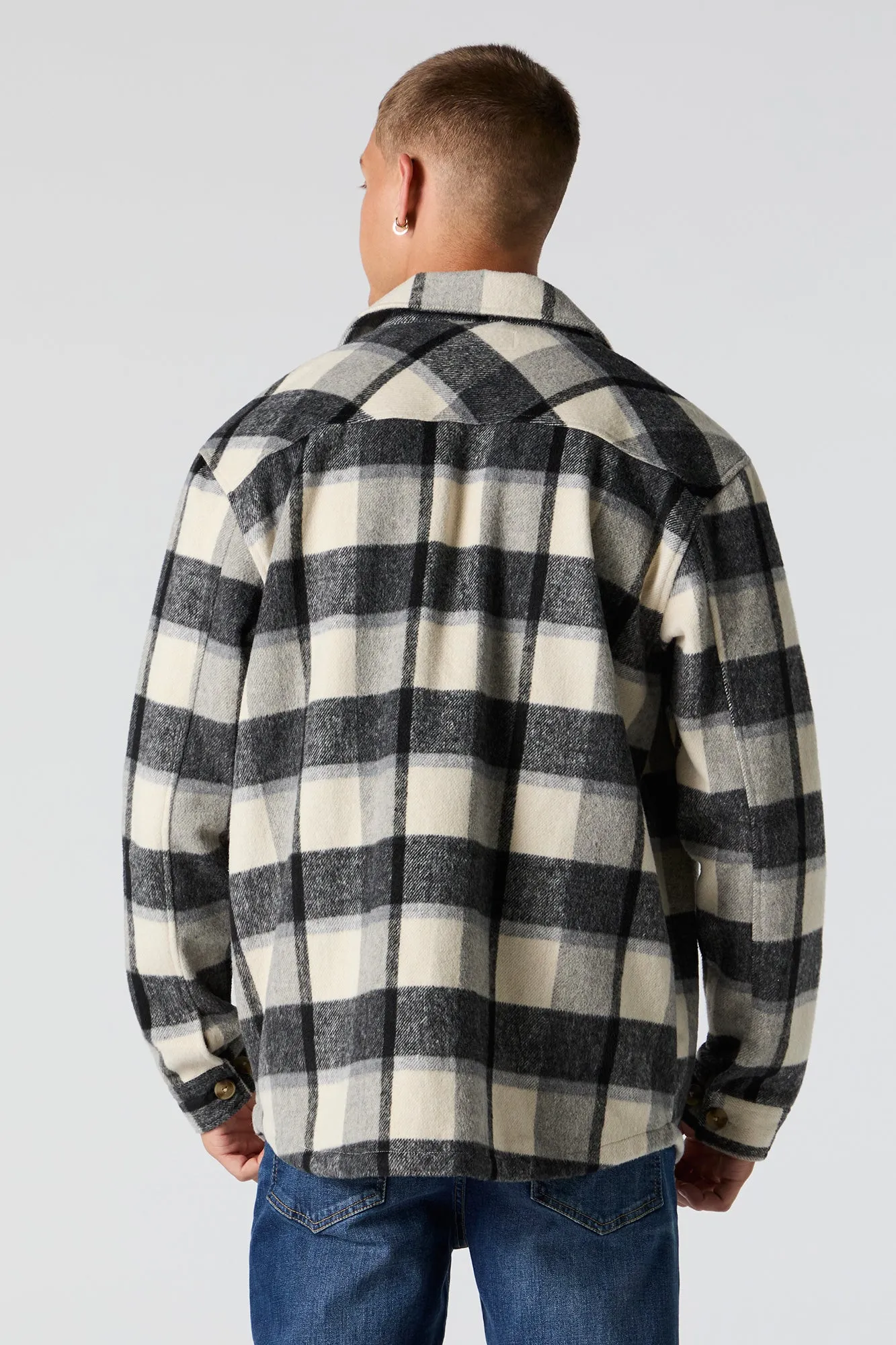 Plaid Shacket sold by Urban Planet product image thumbnail 5
