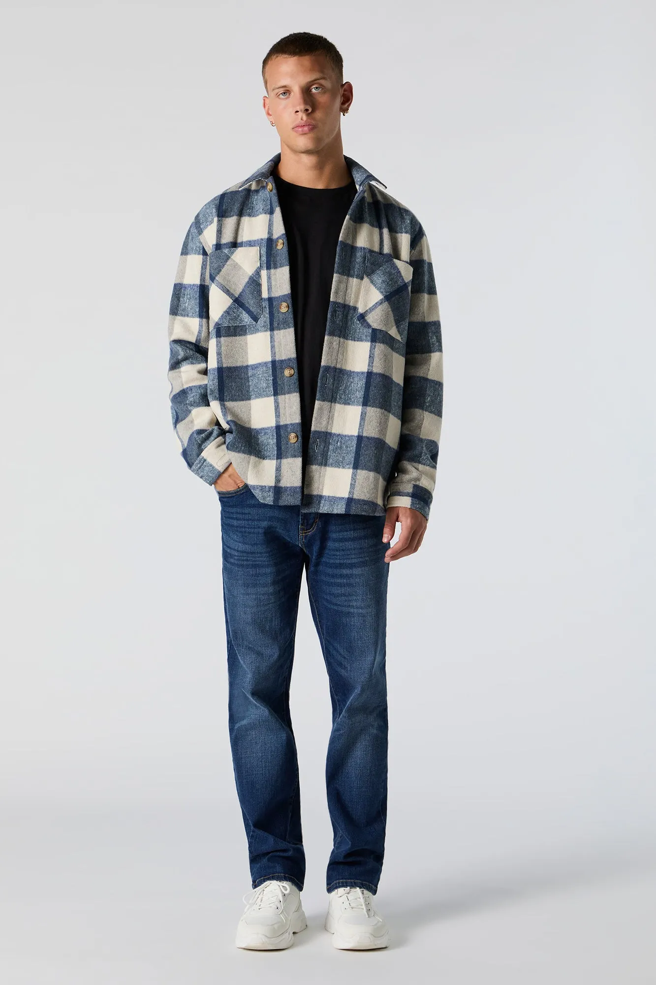 Plaid Shacket sold by Urban Planet product image thumbnail 3