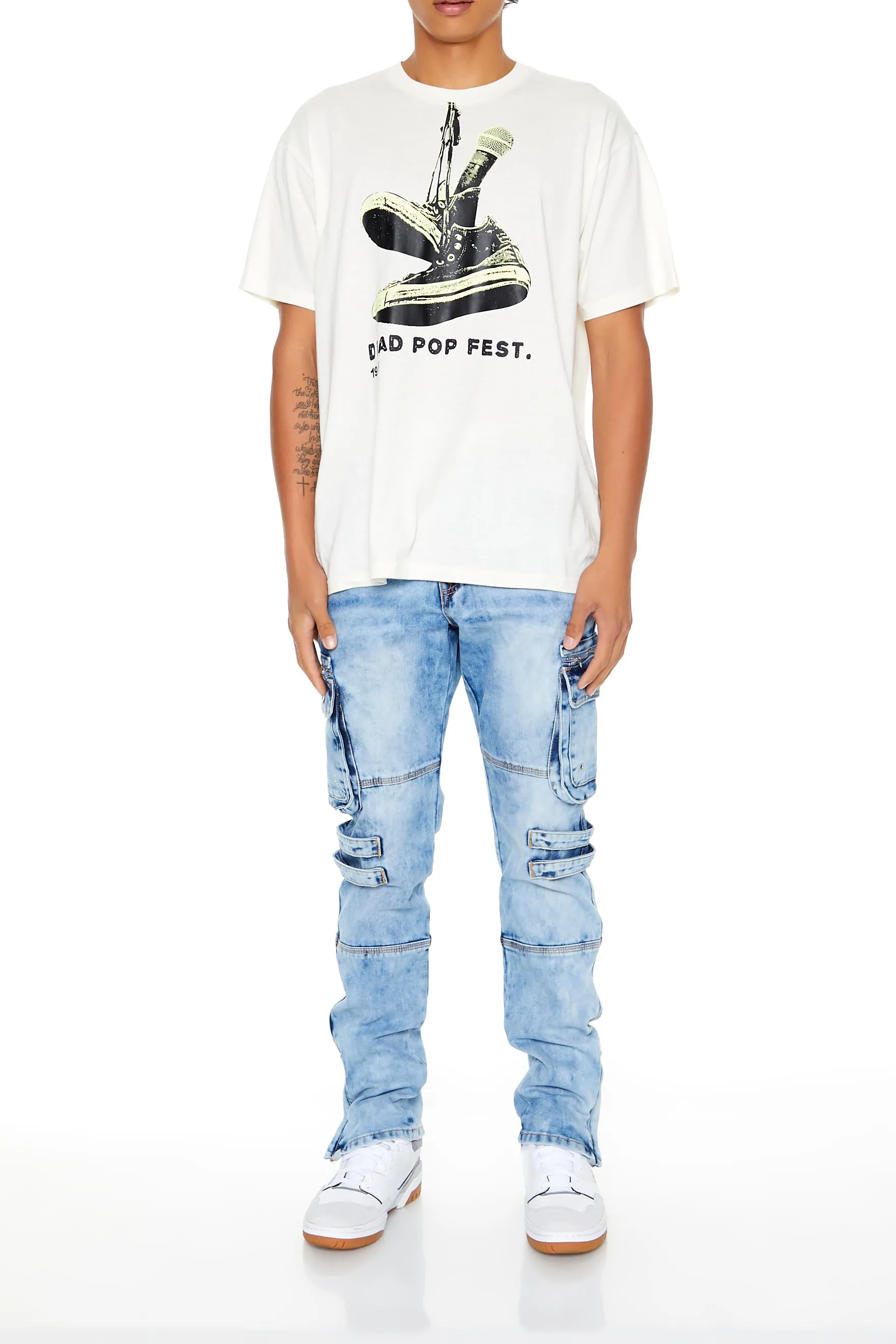 Jean cargo utilitaire mince sold by Urban Planet product image thumbnail 2