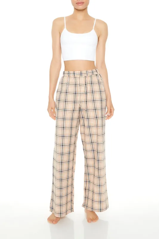 Plaid Print Pajama Pant sold by Urban Planet