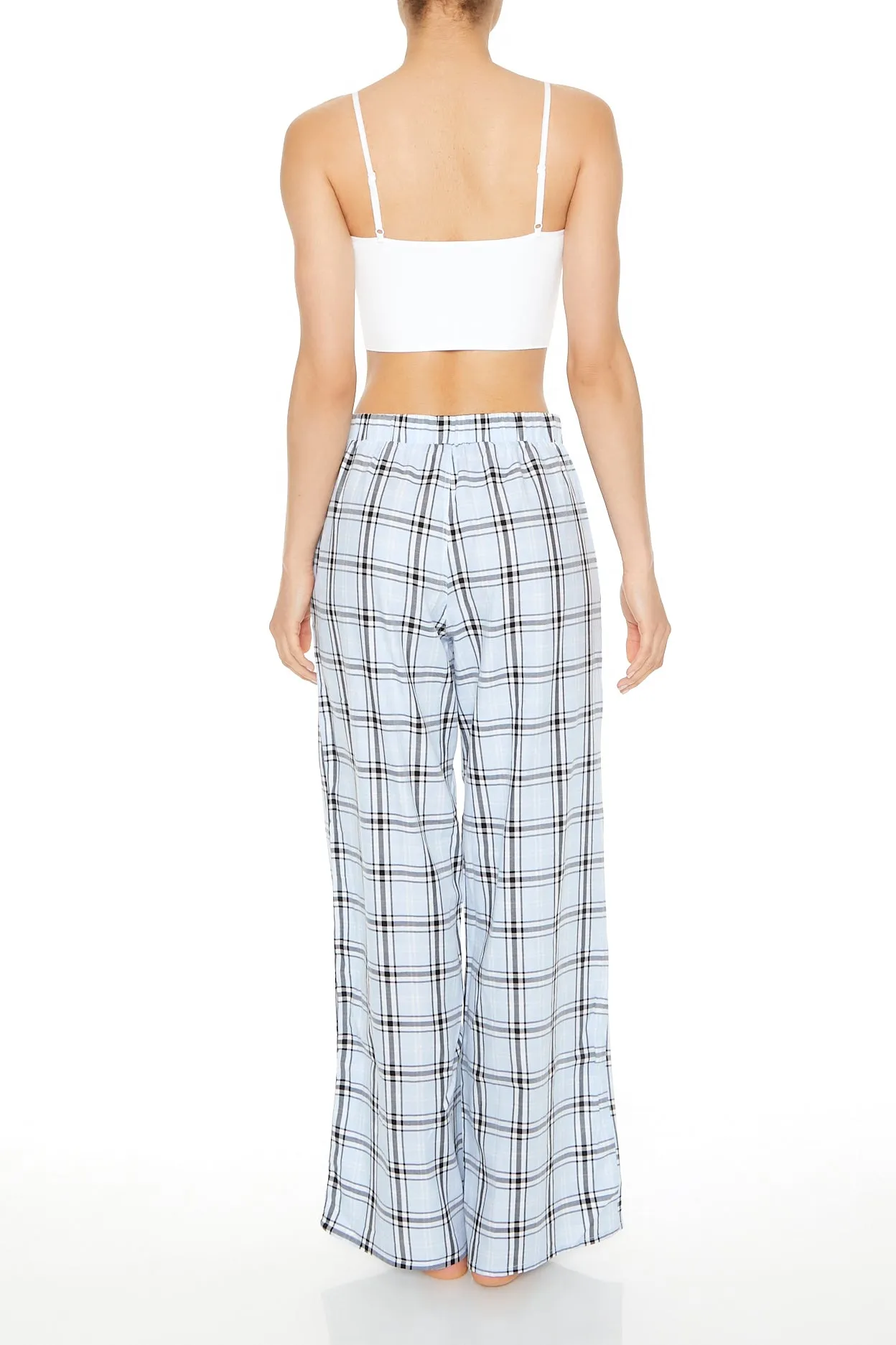 Pantalon de pyjama en popeline à carreaux sold by Urban Planet product image thumbnail 3