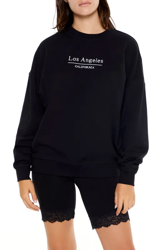 Los Angeles Embroidered Sweatshirt sold by Urban Planet