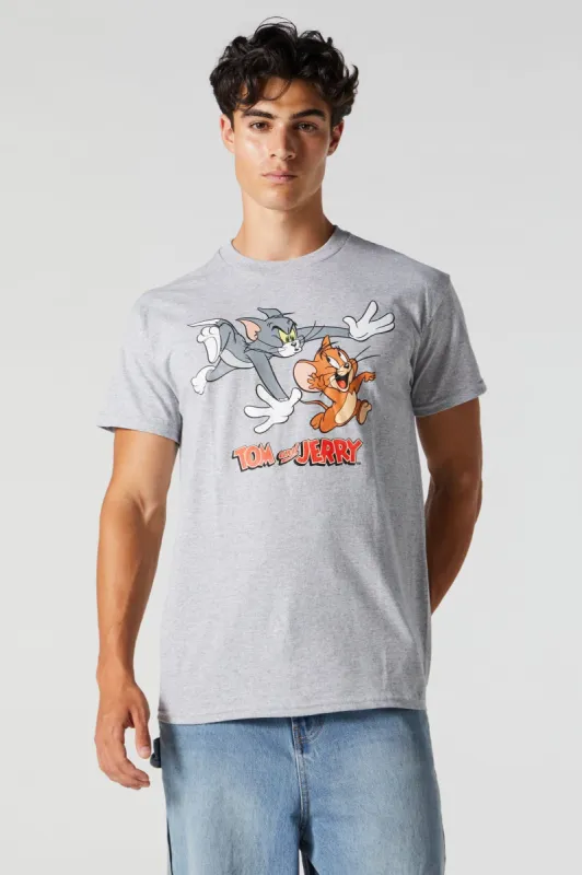 Tom and Jerry Graphic T-Shirt sold by Urban Planet
