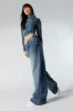 Jean à jambe super large et taille haute sold by Urban Planet
