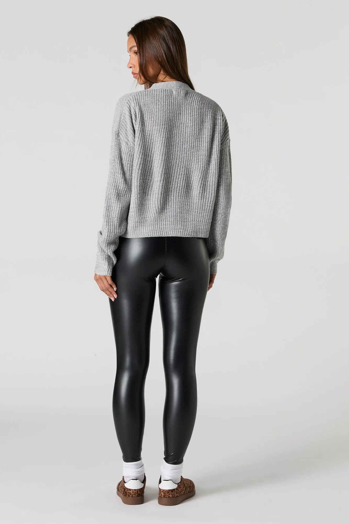 Faux Leather Legging sold by Urban Planet product image thumbnail 3