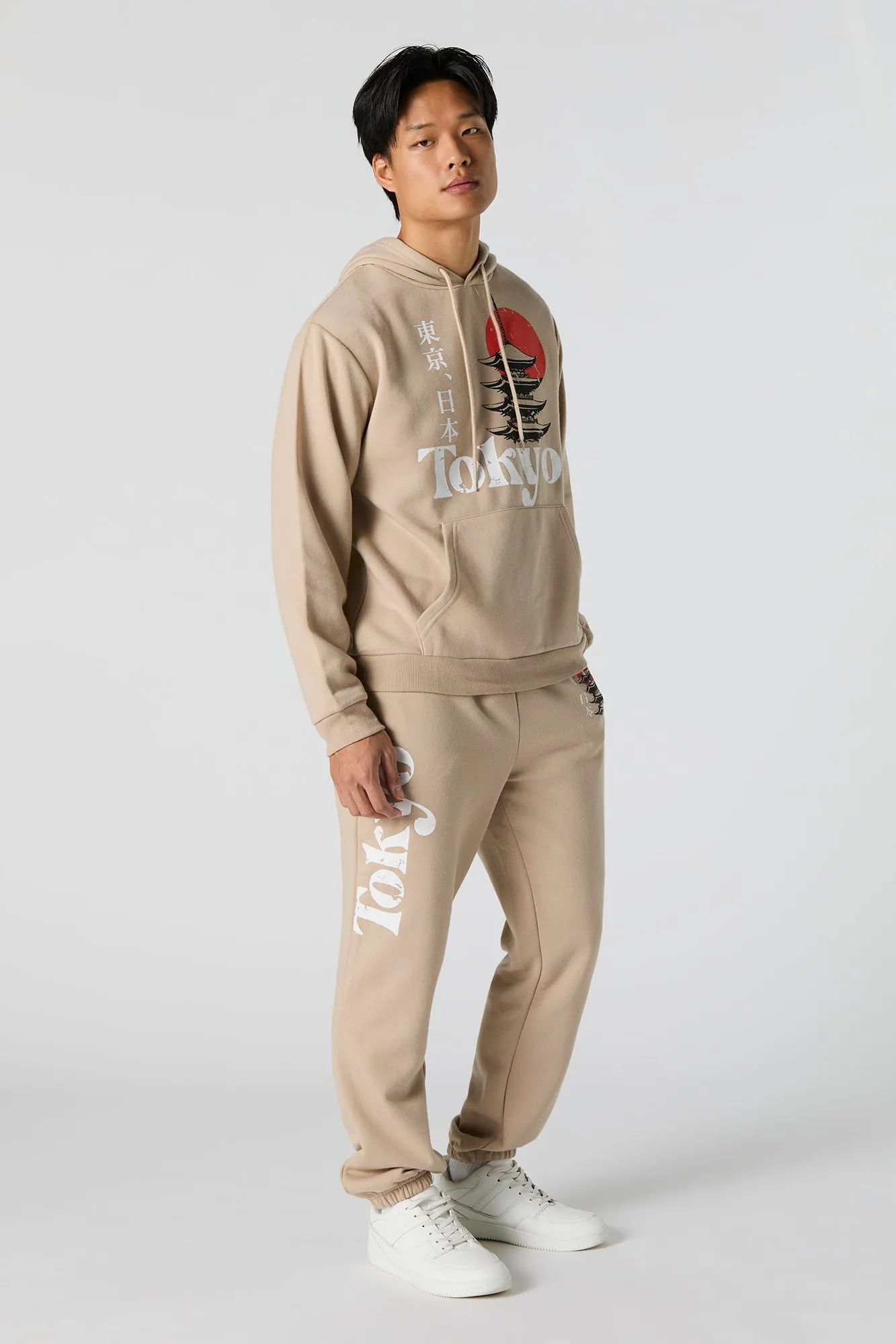 Jogger en molleton à imprimé Tokyo sold by Urban Planet product image thumbnail 2