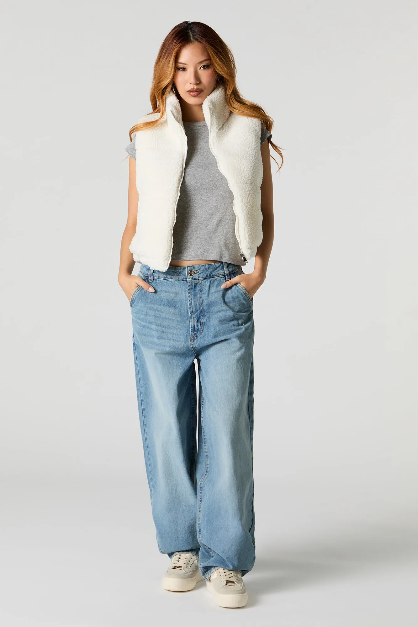 Veste bouffante en Sherpa sold by Urban Planet product image thumbnail 3