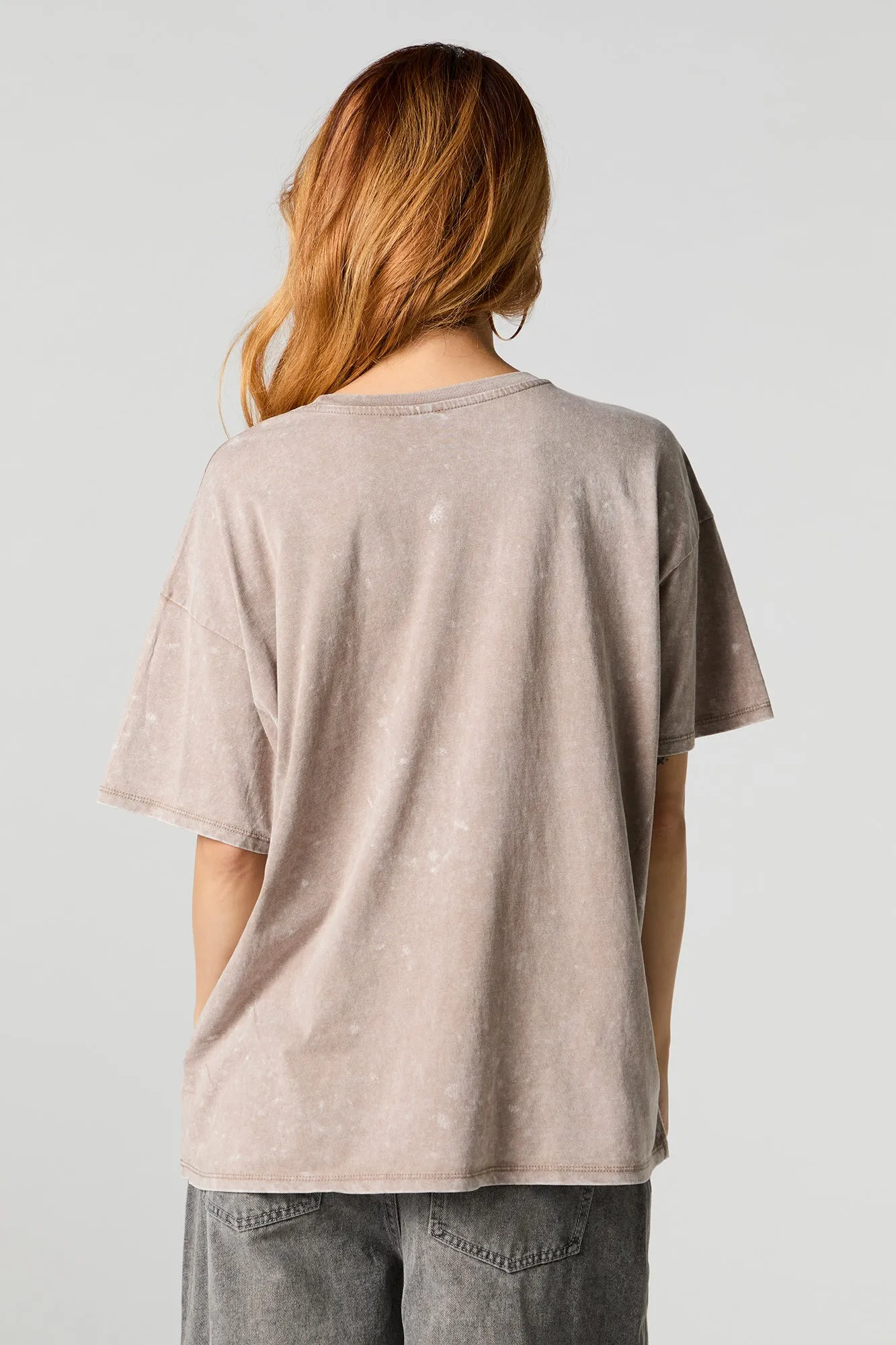 T-shirt de coupe garçonne délavé à imprimé Lightning McQueen sold by Urban Planet product image thumbnail 3