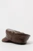Faux-Leather Cabbie Hat sold by Urban Planet