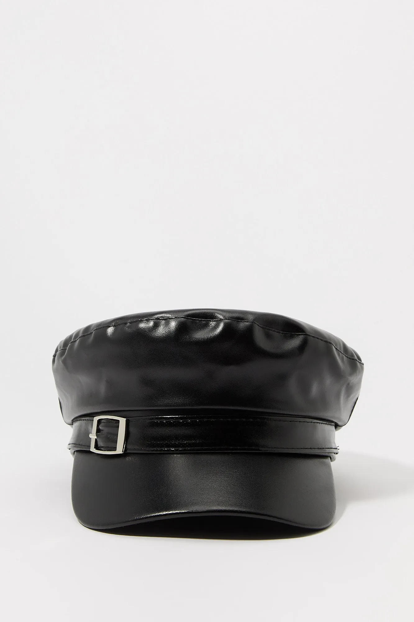 Faux-Leather Cabbie Hat sold by Urban Planet product image thumbnail 4