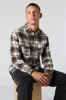 Plaid Button-Up Top sold by Urban Planet