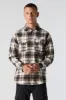 Plaid Button-Up Top sold by Urban Planet