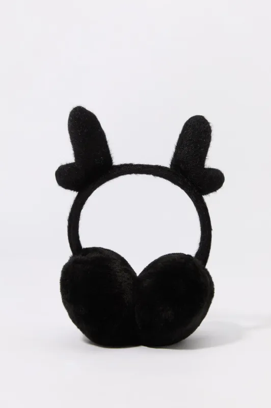 Plush Reindeer Earmuffs sold by Urban Planet