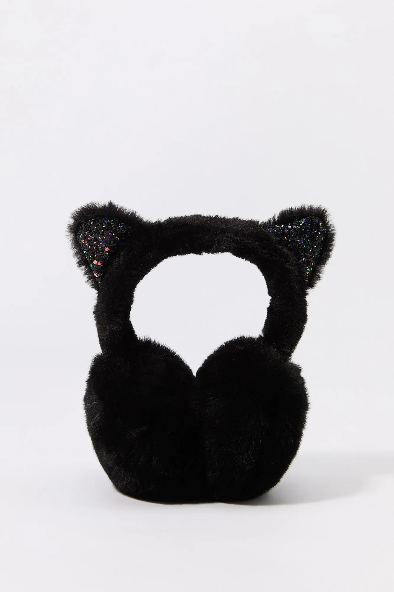 Sparkly Cat Ear Earmuffs sold by Urban Planet product image thumbnail 3