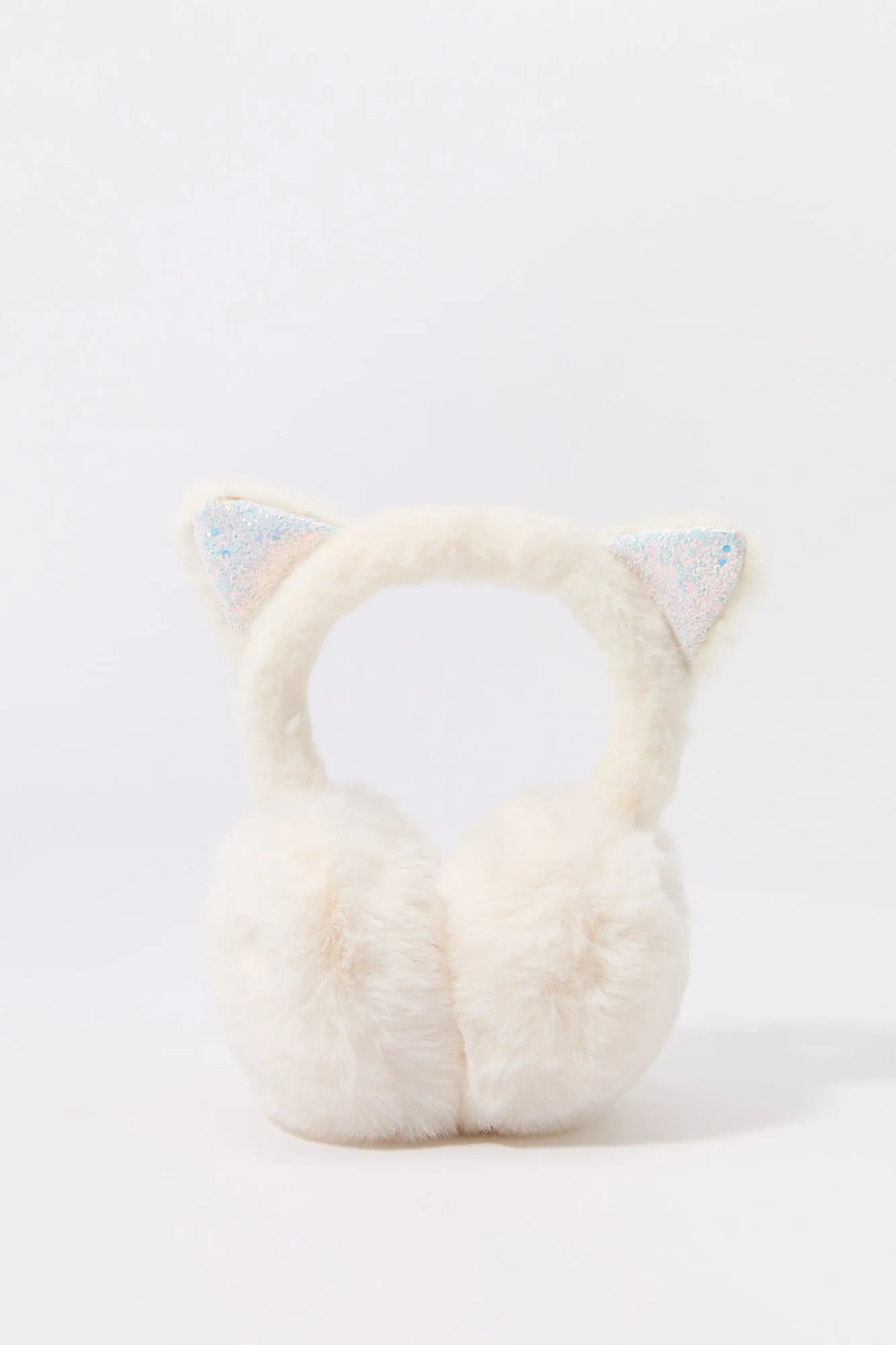 Sparkly Cat Ear Earmuffs sold by Urban Planet
