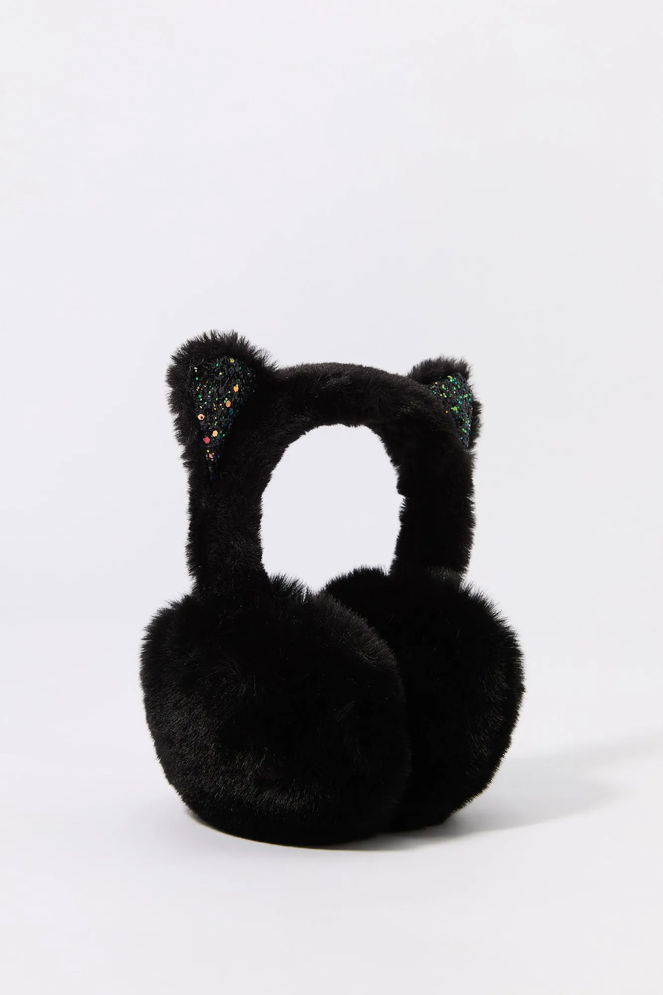 Sparkly Cat Ear Earmuffs sold by Urban Planet product image thumbnail 4