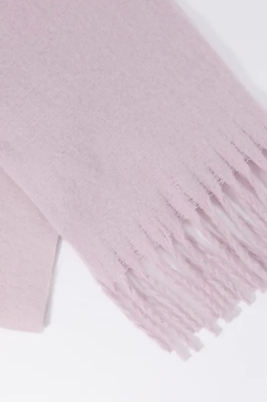 Oversized Chunky Knit Fringe Scarf sold by Urban Planet