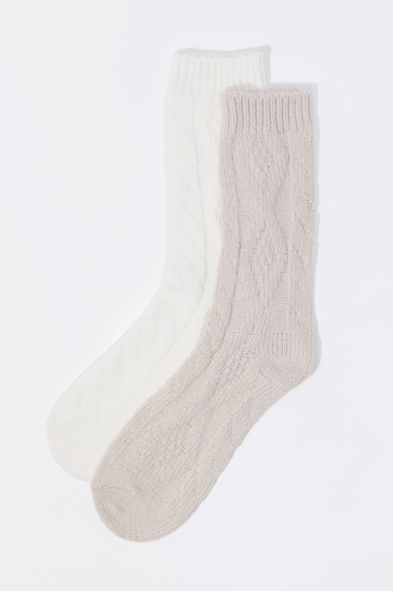 Soft Cable Knit Socks (2 Pack) sold by Urban Planet product image thumbnail 2