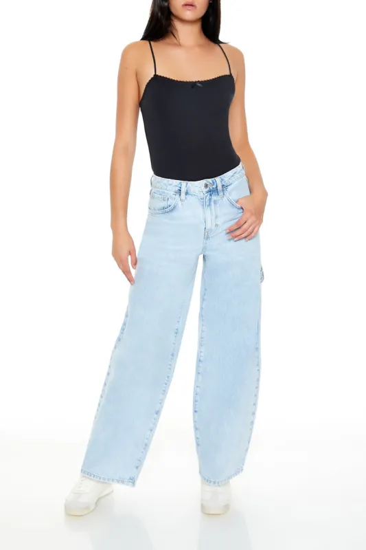 Maillot-camisole en pointelle avec boucle sold by Urban Planet