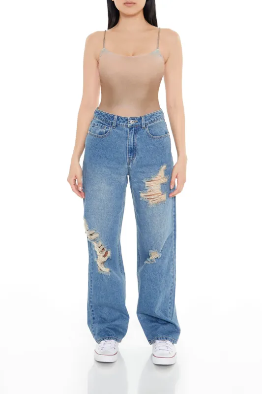 Gradient Mesh Cami Bodysuit sold by Urban Planet