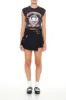 Minijupe-short fourreau plissée avec ceinture sold by Urban Planet