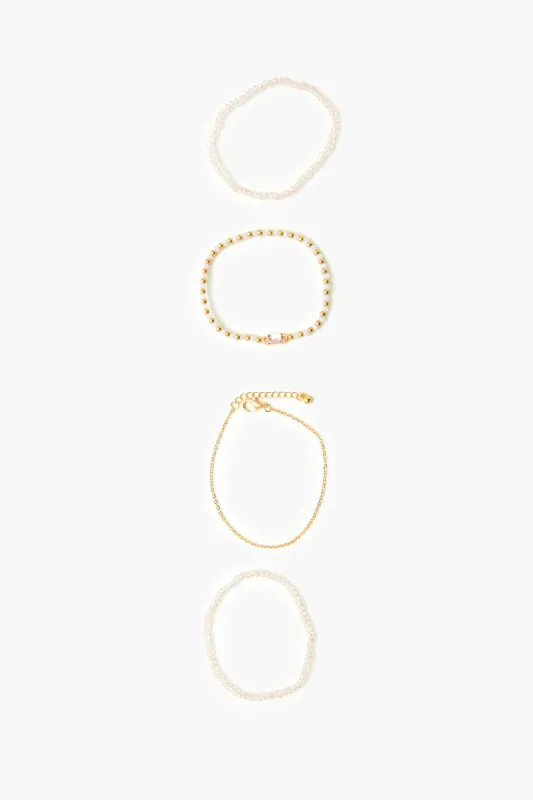 Ensemble de bracelets extensibles avec billes (4 unités) sold by Urban Planet