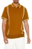 T-shirt polo à garniture rayée sold by Urban Planet