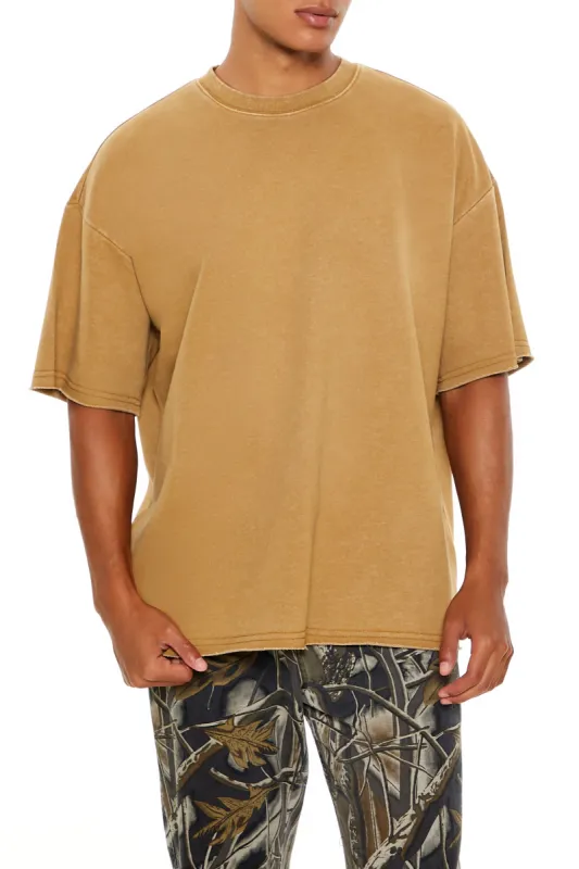 Washed Crewneck T-Shirt sold by Urban Planet