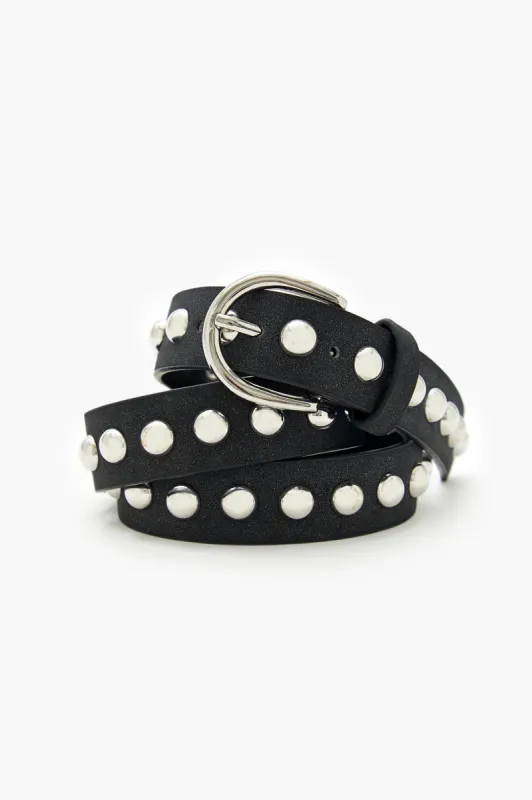 Studded Faux Leather Belt sold by Urban Planet