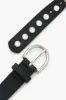Studded Faux Leather Belt sold by Urban Planet