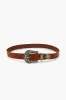 Western Etched Faux Leather Belt sold by Urban Planet