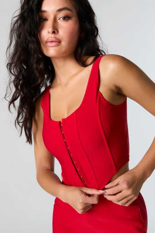 Camisole corset avec agrafes sold by Urban Planet