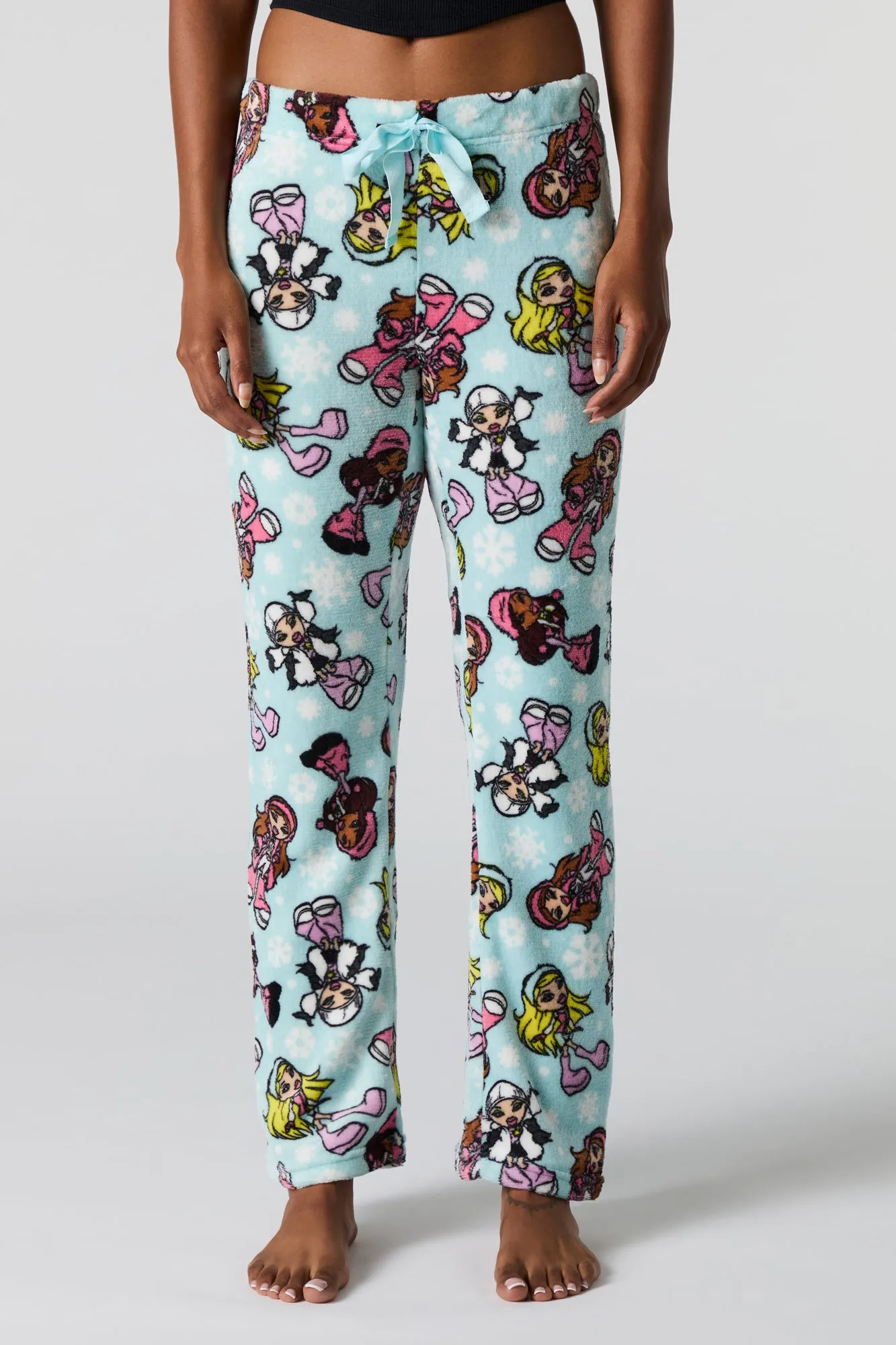Plush Printed X-mas Pajama Pant sold by Urban Planet product image thumbnail 2