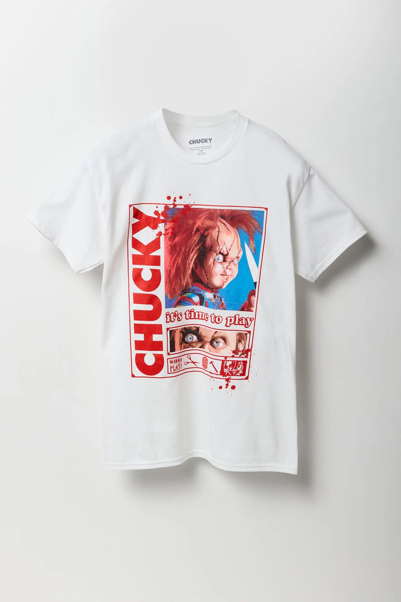 Chucky Time to Play Graphic T-Shirt sold by Urban Planet