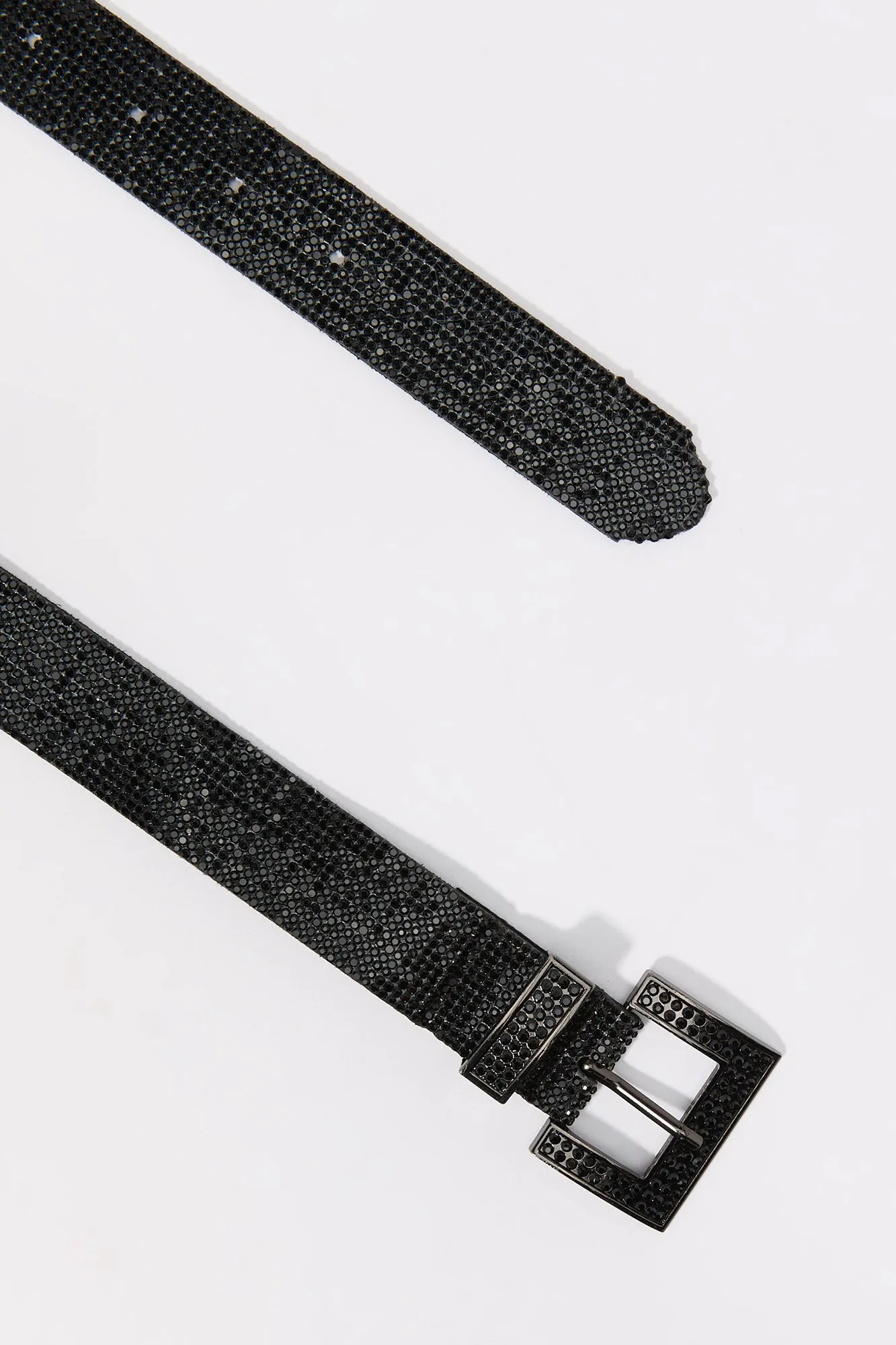 Rhinestone Square Buckle Belt sold by Urban Planet product image thumbnail 2