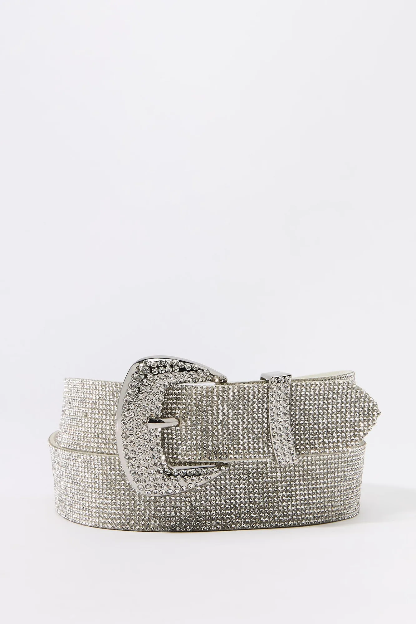 Rhinestone Western Buckle Belt sold by Urban Planet