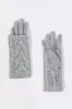Gants à écran tactile avec superposition en tricot torsadé sold by Urban Planet