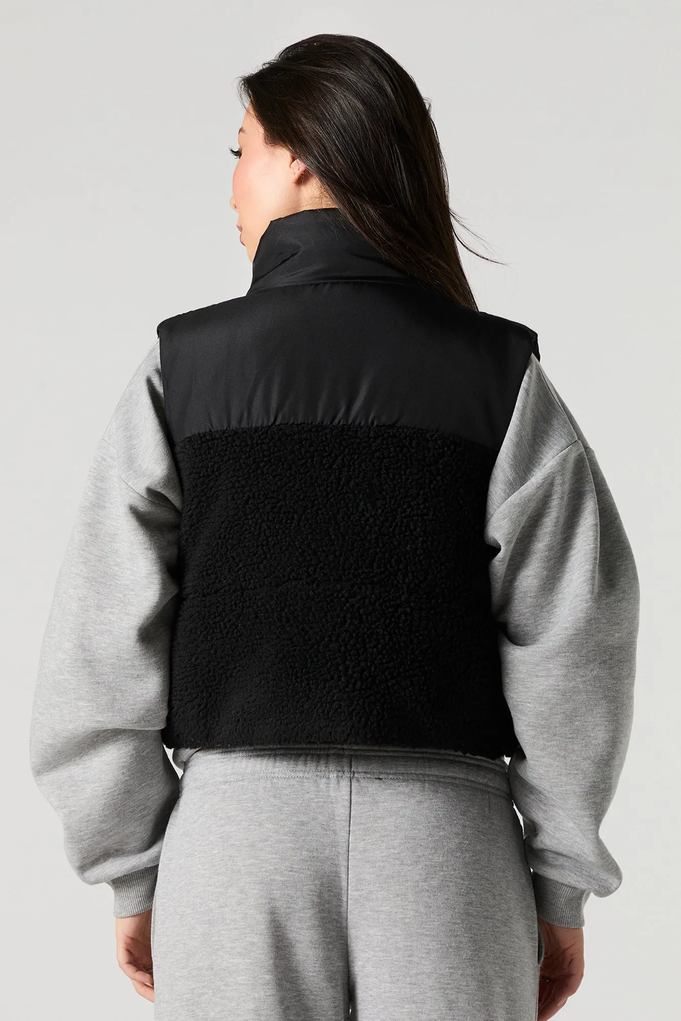 Sherpa Puffer Vest sold by Urban Planet product image thumbnail 5