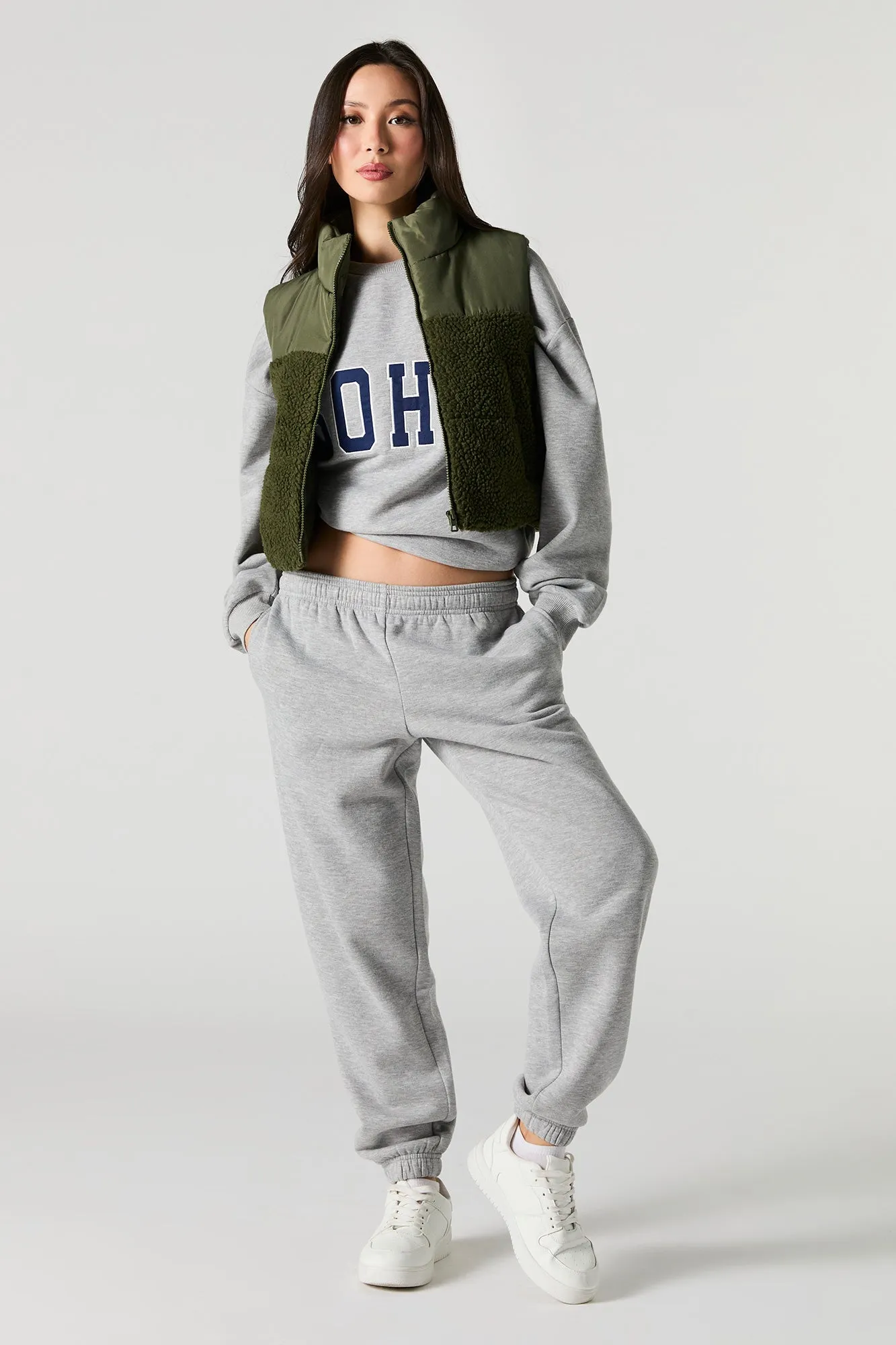 Sherpa Puffer Vest sold by Urban Planet product image thumbnail 3