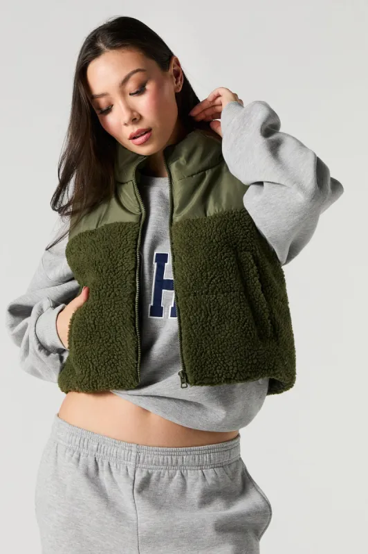 Veste bouffante en Sherpa sold by Urban Planet