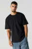 Curved Hem T-Shirt sold by Urban Planet